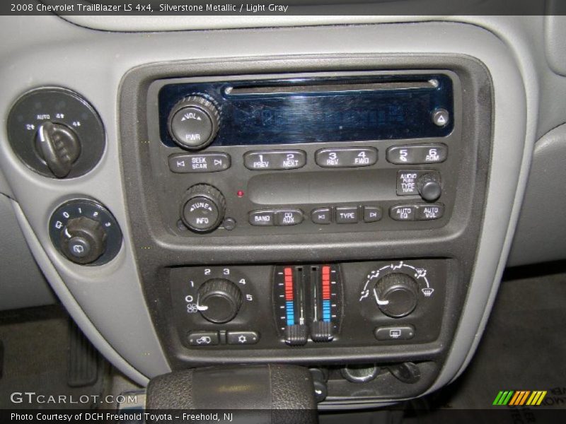 Silverstone Metallic / Light Gray 2008 Chevrolet TrailBlazer LS 4x4