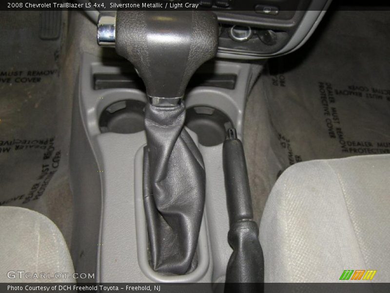 Silverstone Metallic / Light Gray 2008 Chevrolet TrailBlazer LS 4x4