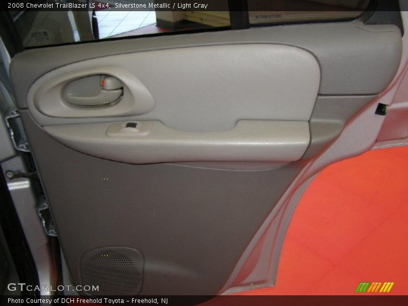 Silverstone Metallic / Light Gray 2008 Chevrolet TrailBlazer LS 4x4