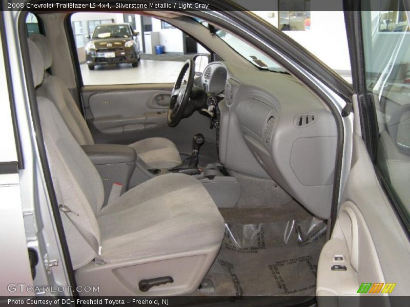 Silverstone Metallic / Light Gray 2008 Chevrolet TrailBlazer LS 4x4