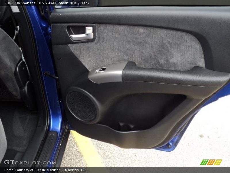 Smart Blue / Black 2007 Kia Sportage EX V6 4WD