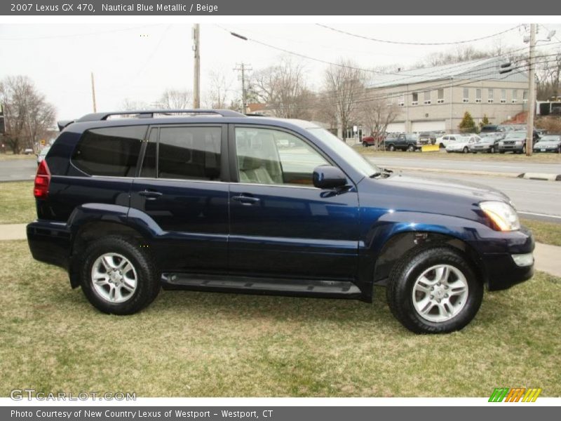 Nautical Blue Metallic / Beige 2007 Lexus GX 470