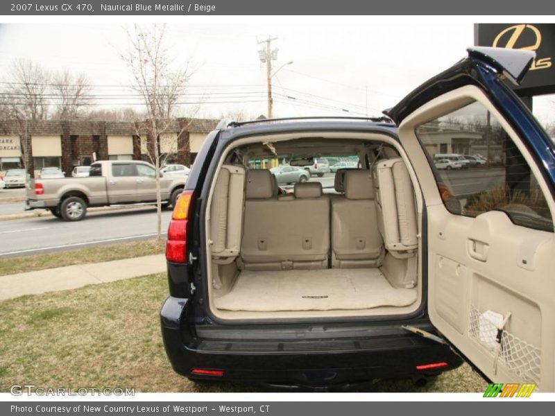 Nautical Blue Metallic / Beige 2007 Lexus GX 470