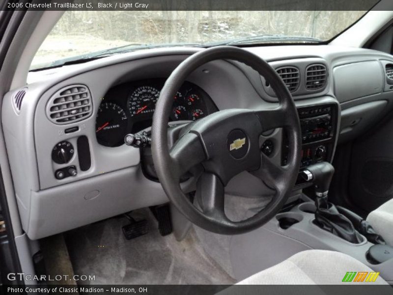 Black / Light Gray 2006 Chevrolet TrailBlazer LS