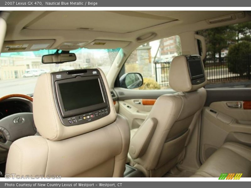 Nautical Blue Metallic / Beige 2007 Lexus GX 470