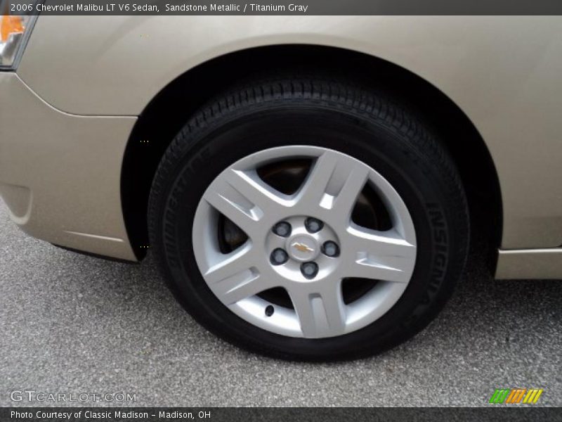 Sandstone Metallic / Titanium Gray 2006 Chevrolet Malibu LT V6 Sedan