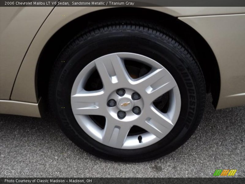 Sandstone Metallic / Titanium Gray 2006 Chevrolet Malibu LT V6 Sedan