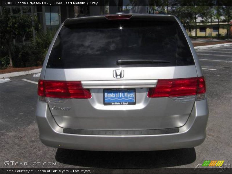 Silver Pearl Metallic / Gray 2008 Honda Odyssey EX-L
