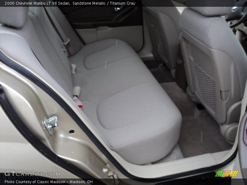 Sandstone Metallic / Titanium Gray 2006 Chevrolet Malibu LT V6 Sedan