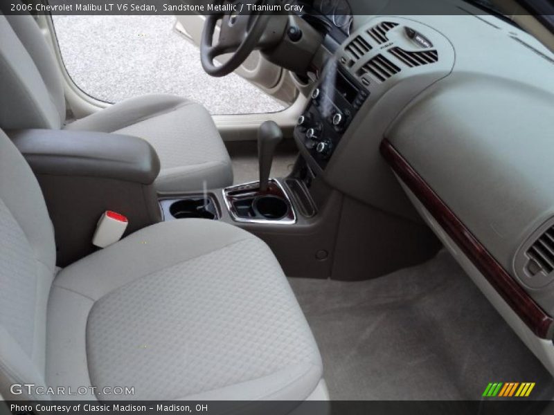 Sandstone Metallic / Titanium Gray 2006 Chevrolet Malibu LT V6 Sedan