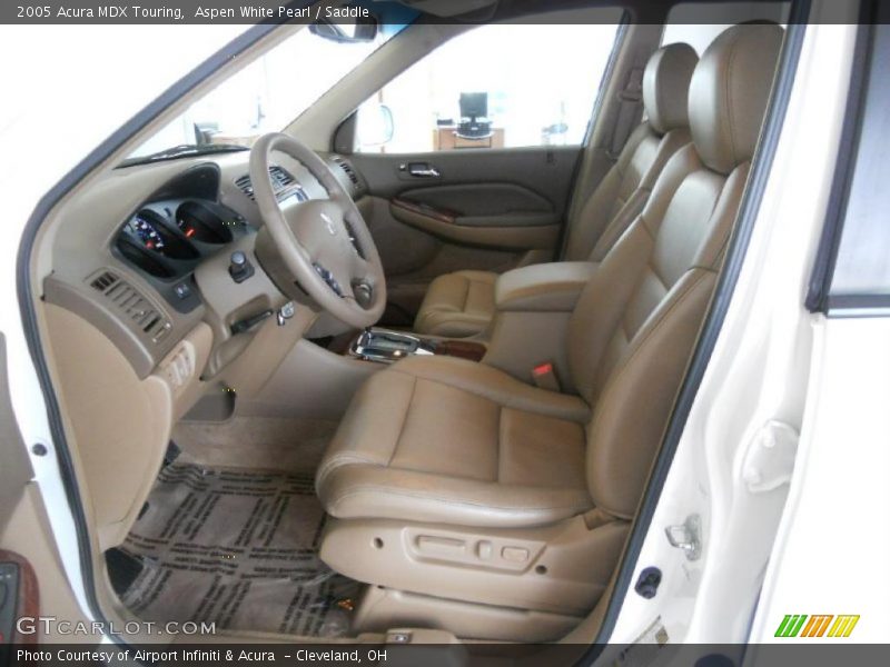  2005 MDX Touring Saddle Interior