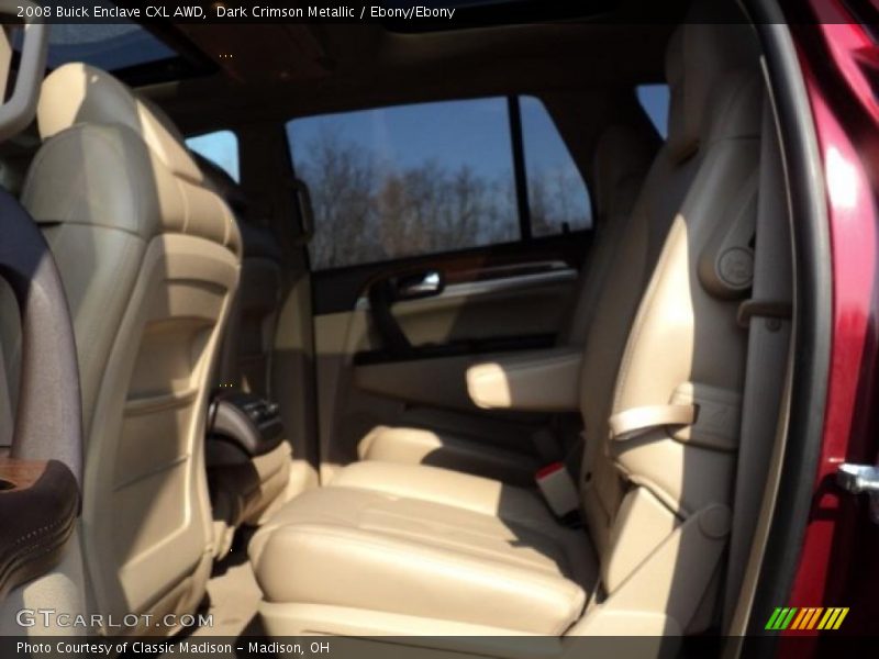 Dark Crimson Metallic / Ebony/Ebony 2008 Buick Enclave CXL AWD