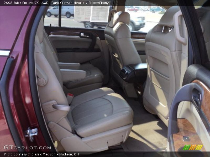 Dark Crimson Metallic / Ebony/Ebony 2008 Buick Enclave CXL AWD