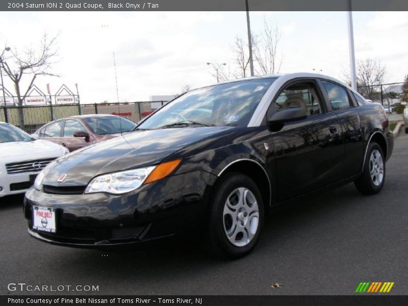 Black Onyx / Tan 2004 Saturn ION 2 Quad Coupe