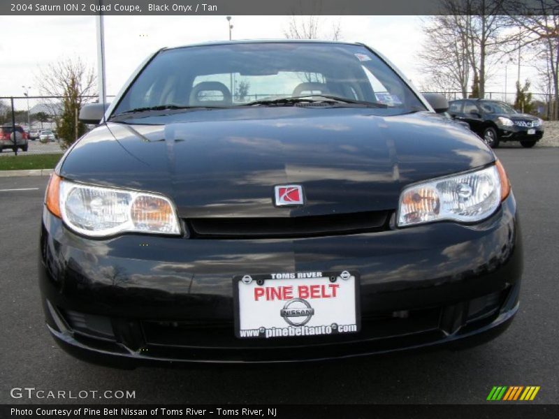Black Onyx / Tan 2004 Saturn ION 2 Quad Coupe