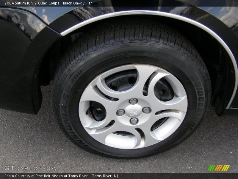 Black Onyx / Tan 2004 Saturn ION 2 Quad Coupe