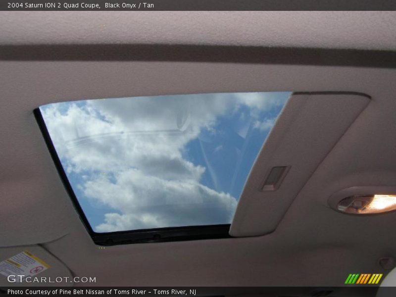 Black Onyx / Tan 2004 Saturn ION 2 Quad Coupe