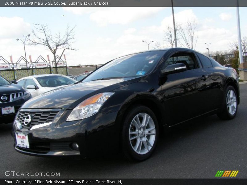 Super Black / Charcoal 2008 Nissan Altima 3.5 SE Coupe