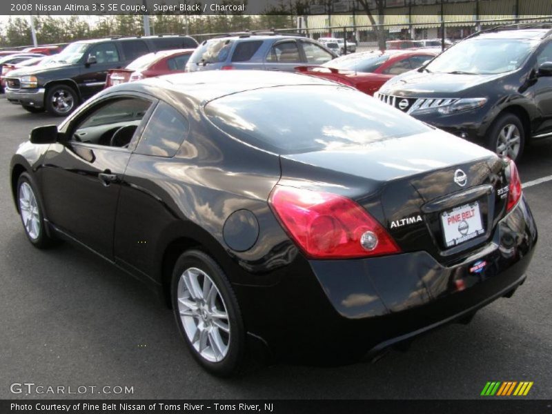 Super Black / Charcoal 2008 Nissan Altima 3.5 SE Coupe