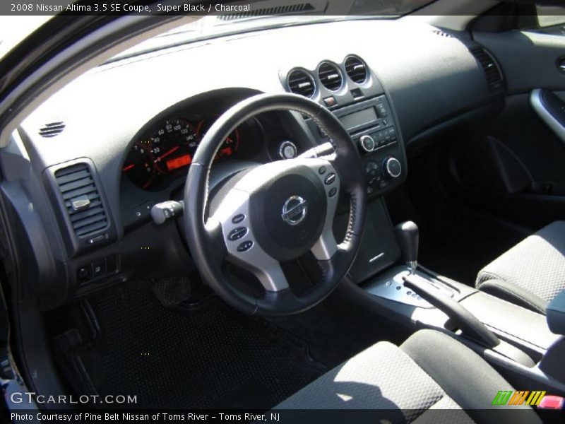 Super Black / Charcoal 2008 Nissan Altima 3.5 SE Coupe
