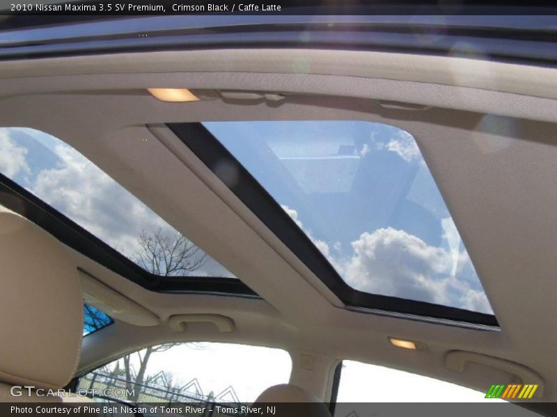 Crimson Black / Caffe Latte 2010 Nissan Maxima 3.5 SV Premium