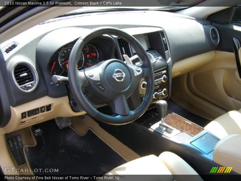 Caffe Latte Interior - 2010 Maxima 3.5 SV Premium 