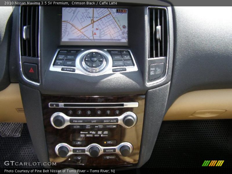 Navigation of 2010 Maxima 3.5 SV Premium