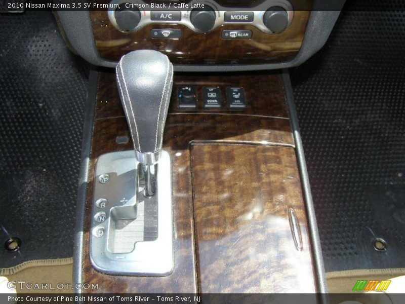  2010 Maxima 3.5 SV Premium Xtronic CVT Automatic Shifter
