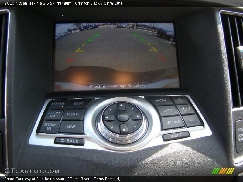 Crimson Black / Caffe Latte 2010 Nissan Maxima 3.5 SV Premium