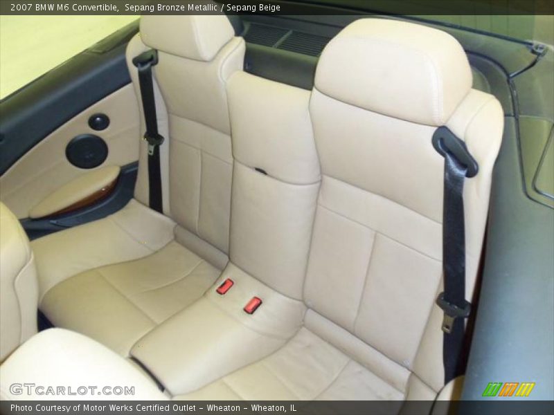 Sepang Bronze Metallic / Sepang Beige 2007 BMW M6 Convertible