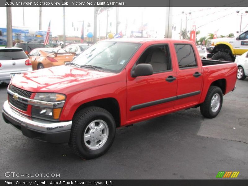 Victory Red / Light Cashmere 2006 Chevrolet Colorado Crew Cab