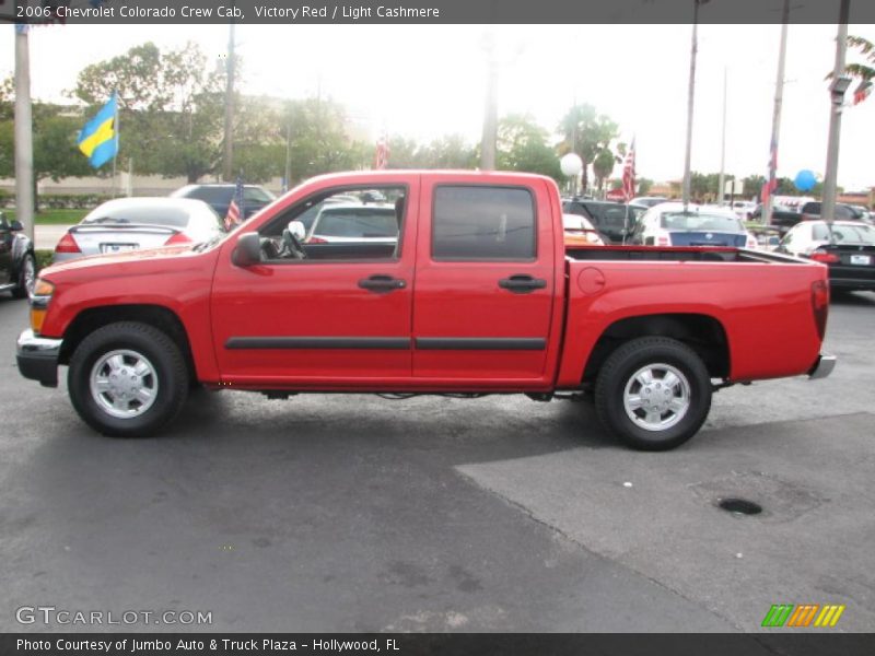 Victory Red / Light Cashmere 2006 Chevrolet Colorado Crew Cab