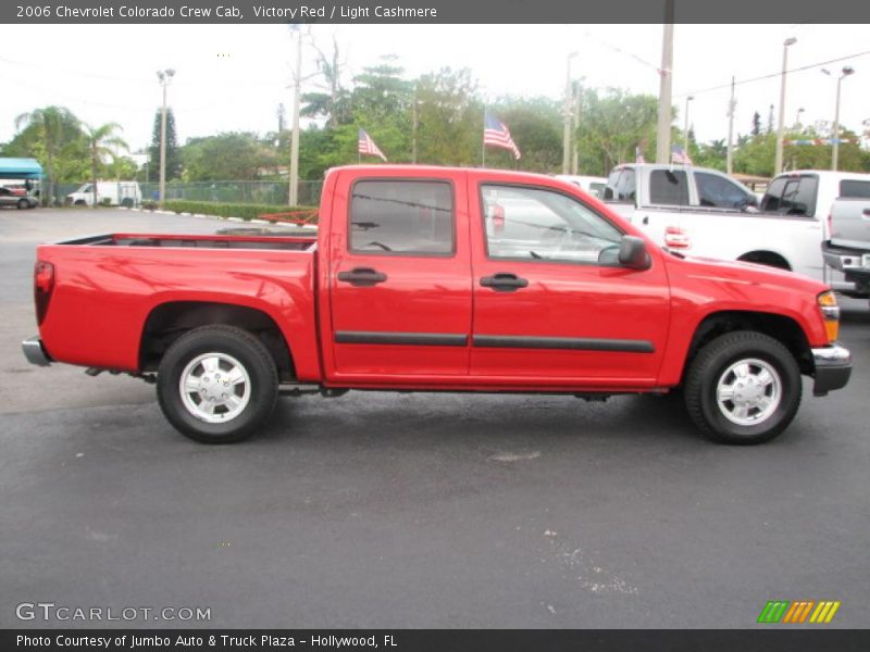 Victory Red / Light Cashmere 2006 Chevrolet Colorado Crew Cab