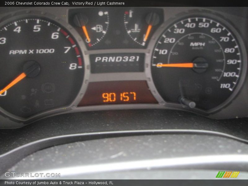 Victory Red / Light Cashmere 2006 Chevrolet Colorado Crew Cab