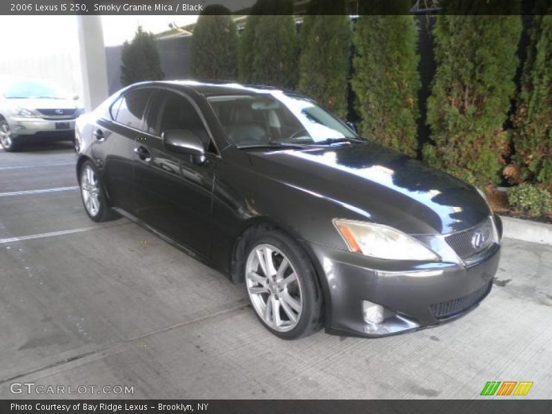Smoky Granite Mica / Black 2006 Lexus IS 250