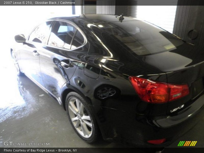 Obsidian Black / Cashmere 2007 Lexus IS 250