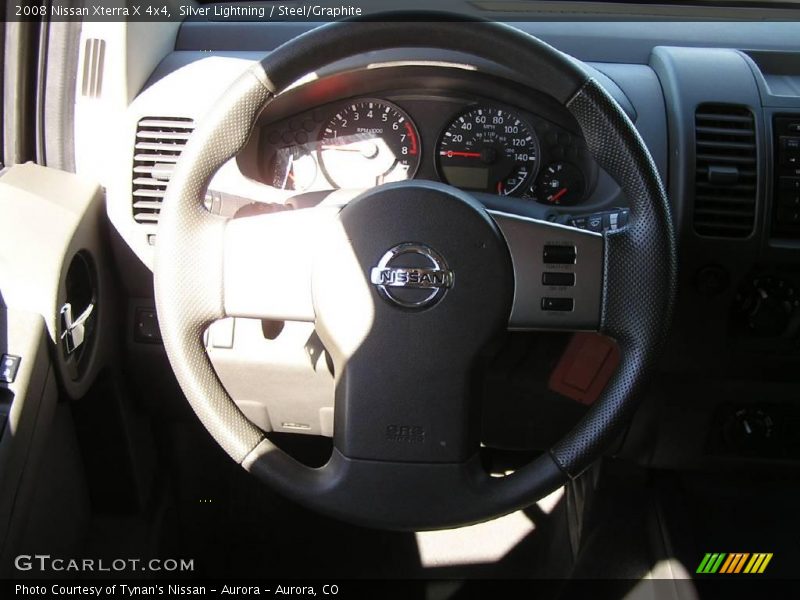 Silver Lightning / Steel/Graphite 2008 Nissan Xterra X 4x4