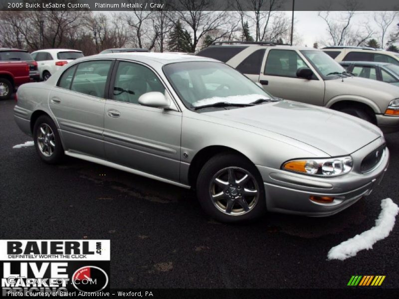 Platinum Metallic / Gray 2005 Buick LeSabre Custom
