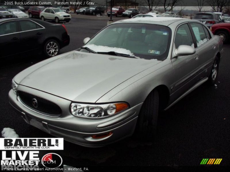 Platinum Metallic / Gray 2005 Buick LeSabre Custom