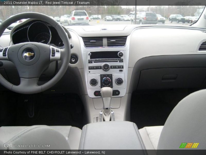 Red Jewel Tintcoat / Titanium 2011 Chevrolet Malibu LT