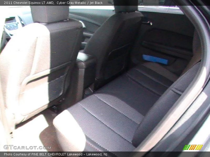 Cyber Gray Metallic / Jet Black 2011 Chevrolet Equinox LT AWD