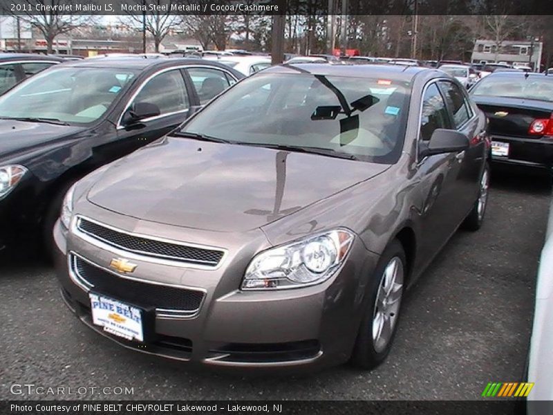 Mocha Steel Metallic / Cocoa/Cashmere 2011 Chevrolet Malibu LS