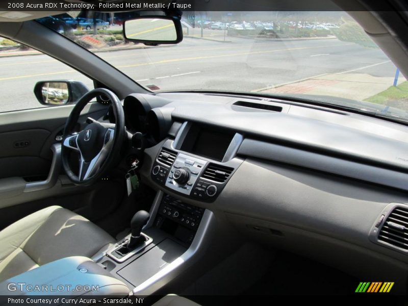 Polished Metal Metallic / Taupe 2008 Acura RDX Technology