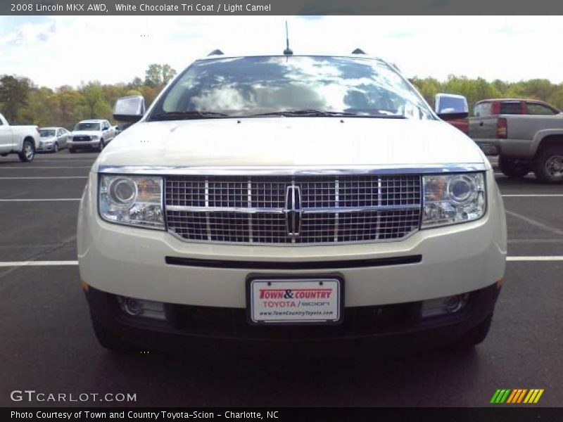 White Chocolate Tri Coat / Light Camel 2008 Lincoln MKX AWD