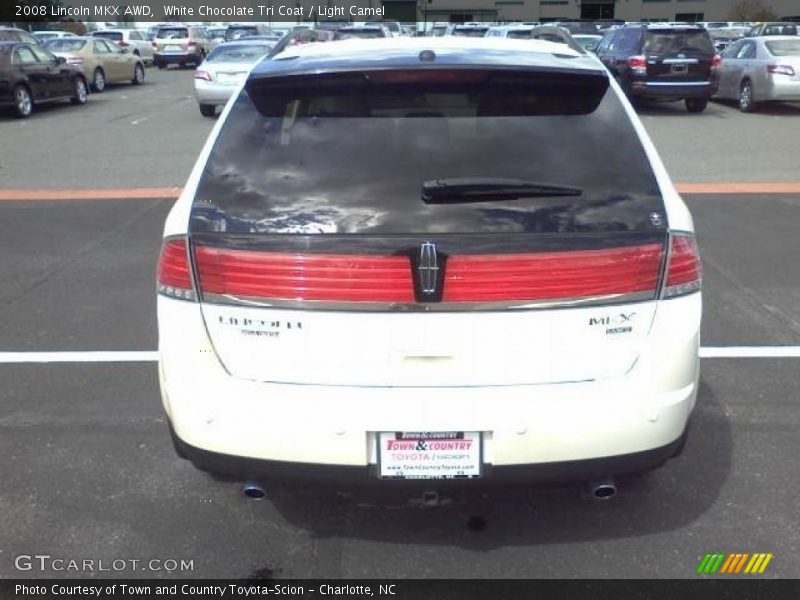 White Chocolate Tri Coat / Light Camel 2008 Lincoln MKX AWD