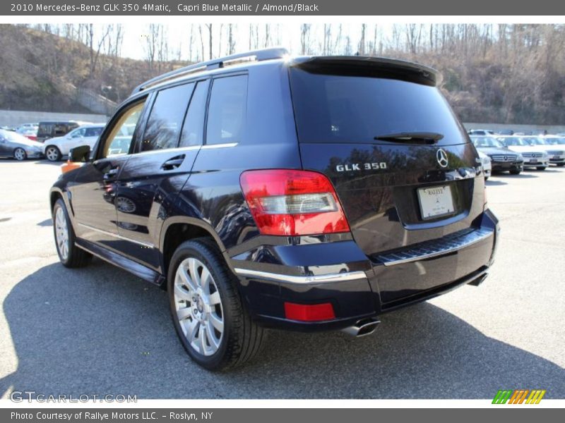 Capri Blue Metallic / Almond/Black 2010 Mercedes-Benz GLK 350 4Matic