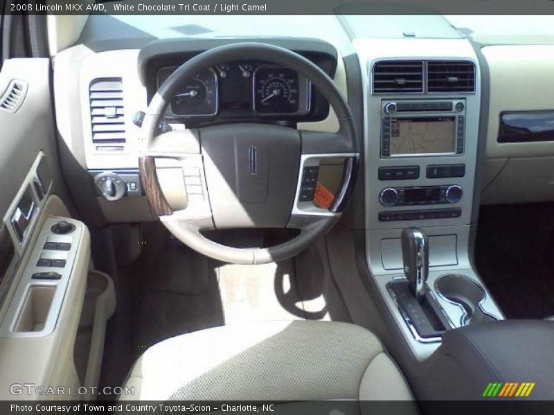 White Chocolate Tri Coat / Light Camel 2008 Lincoln MKX AWD