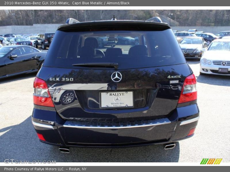 Capri Blue Metallic / Almond/Black 2010 Mercedes-Benz GLK 350 4Matic