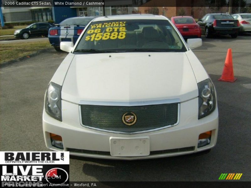 White Diamond / Cashmere 2006 Cadillac CTS Sedan
