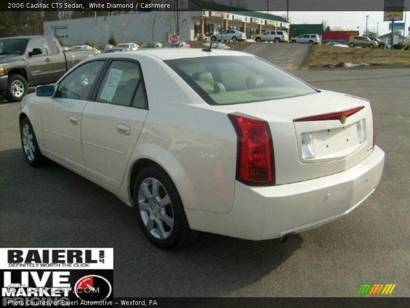 White Diamond / Cashmere 2006 Cadillac CTS Sedan